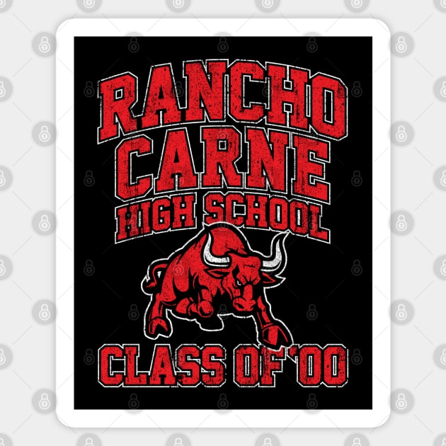 Rancho Carne High School Class of 00 Magnet by huckblade